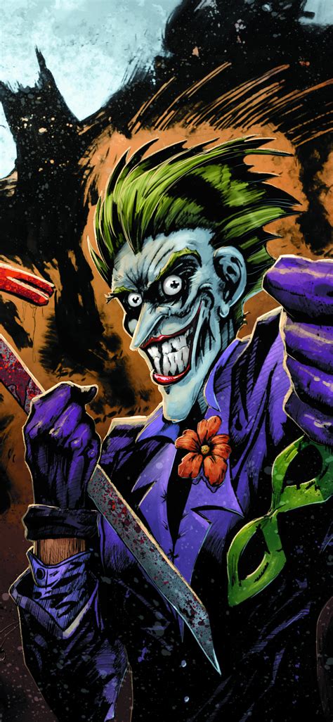 The Joker Comic Wallpaper Hd