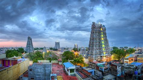 Meenakshi Temple Wallpapers Wallpaper Cave