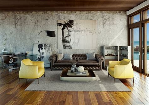 Urban Modern Living Room Bestroomone