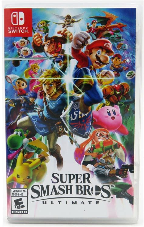 Super Smash Bros Ultimate Nintendo Switch In Original Package