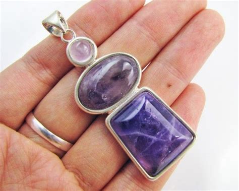 85 Cts Unique Amethyst Pendant Mja 1000 Unique Amethyst Amethyst Pendant Pendant