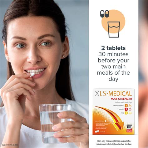 Buy Xls Medical Max Strength Tablets Reduce Calorie Intake From