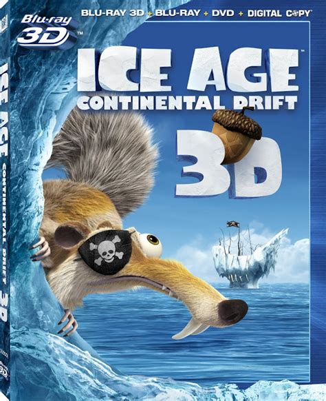 Ice Age 4 Continental Drift On Homevideo 3d Blu Ray Extras