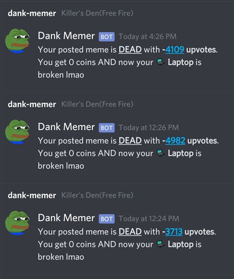 Discord Dank Memer Profile
