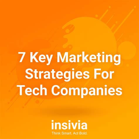 7 Key Marketing Strategies For Technology Software And Saas