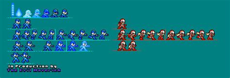 Megaman And Protoman Sprites In Production By Theevilmaverick On Deviantart