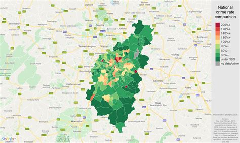 Birmingham Public Order Crime Statistics In Maps And Graphs