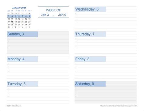 Free Printable 1 Week Calendar Printable Weekly Calendars Calendarsquick