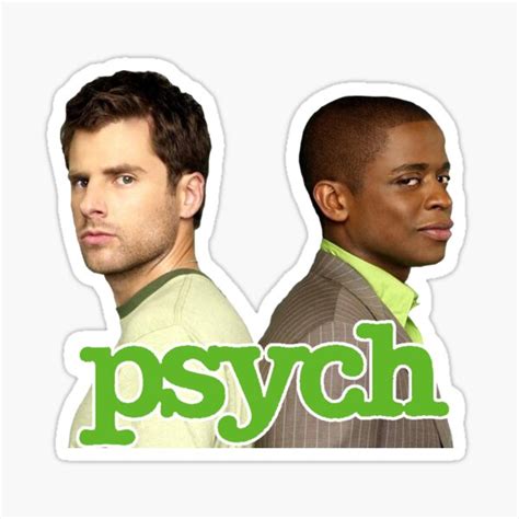 Psych Tv Stickers Redbubble