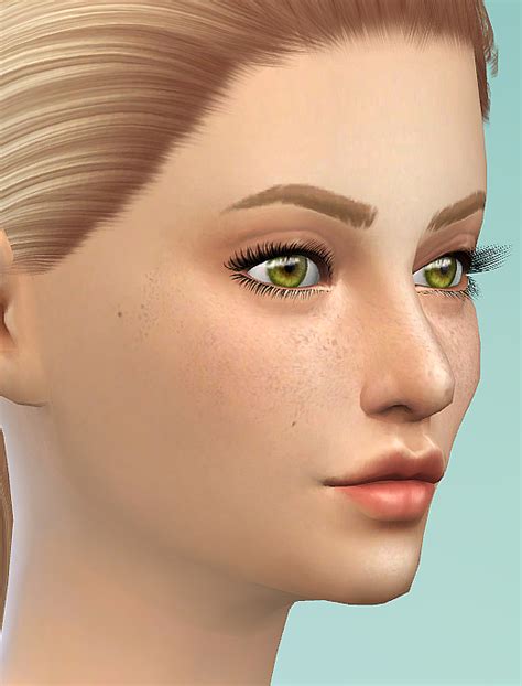 Mod The Sims Extra Freckles Non Default Skin Details