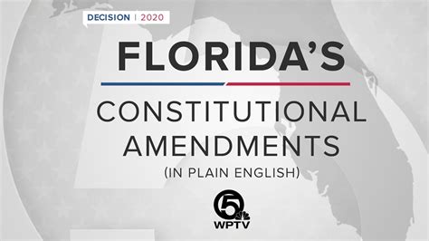 Understanding Florida Constitutional Amendments