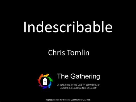 Indescribable Chris Tomlin With Lyrics Youtube