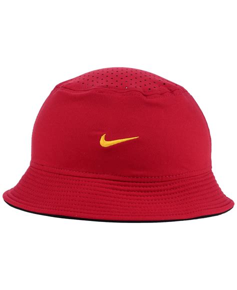 Lyst Nike Usc Trojans Vapor Bucket Hat In Red For Men