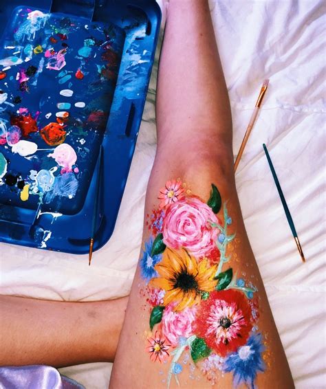 Resultado De Imagem Para Britneyeckman Leg Art Body Art Body Art