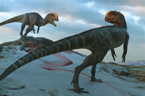 Dilophosaurus Paleoart By Chase Stone Prehistoric Wildlife Prehistoric