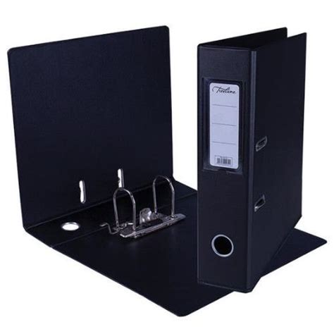 Lever Arch File Pvc A4 70mm Black West Pack Lifestyle