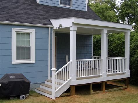 Image Detail For Back Porch Wdeck And Handrailstair Picture By