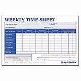 Images of Weekly Payroll Forms