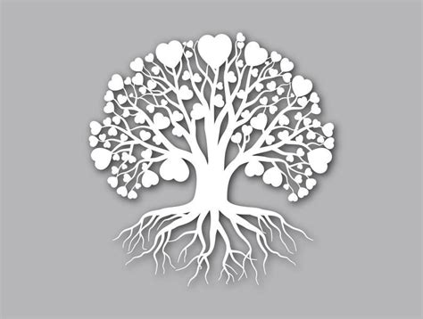 239 Love Tree Svg Svg Png Eps Dxf File