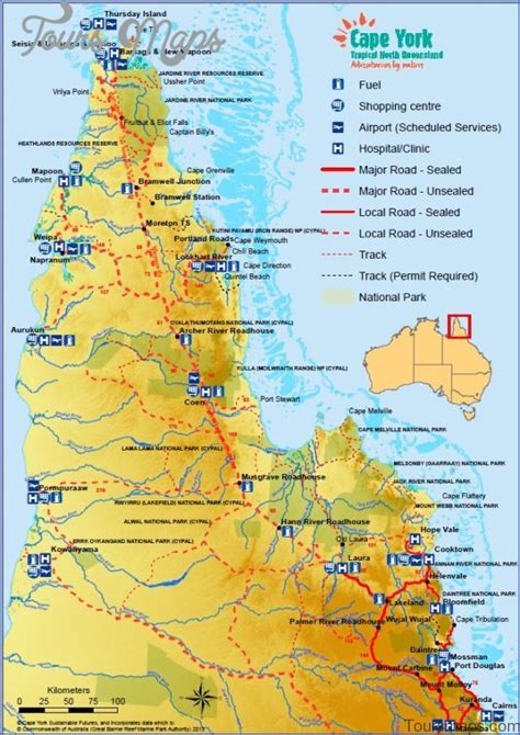 Cairns Map And Travel Guide