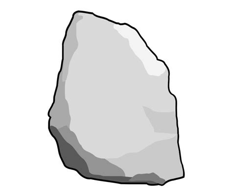 Free Stone Clipart Black And White Download Free Stone Clipart Black