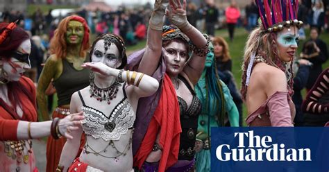 Fire Festival And May Day Dip In Scotland In Pictures Uk News The