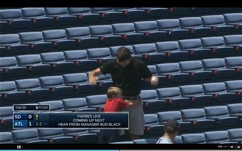 Cute Alert Fatherson Moment Happens When Dad Catches Foul Ball Video