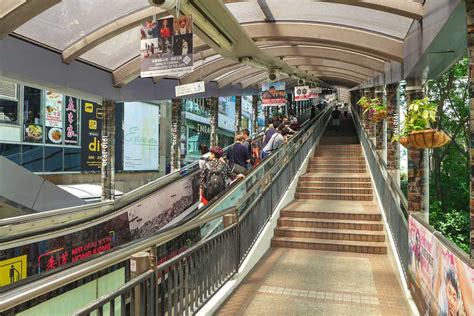Central Mid Levels Escalators Hong Kong Walkway System