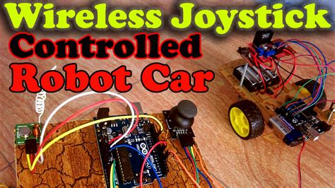 Wireless Joystick Controlled Robot Car Using Arduino 433mhz Rf And L298n
