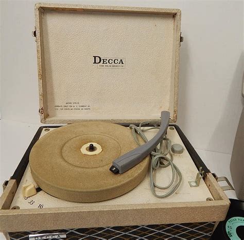 Decca Model Dps 13 Record Player With Records Ebth