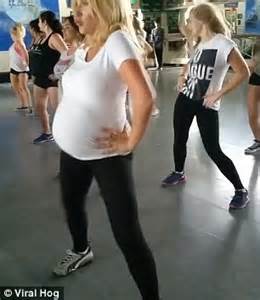 Video Shows 7 Months Pregnant Dance Teacher Christina Litle Strutting