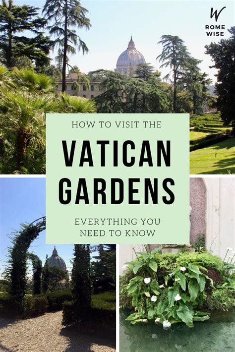 Visiting The Vatican Gardens Everything You Need To Know In 2021