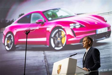 Porsche Aktion Re Kritisieren Doppelrolle Von Oliver Blume Wirtschaft