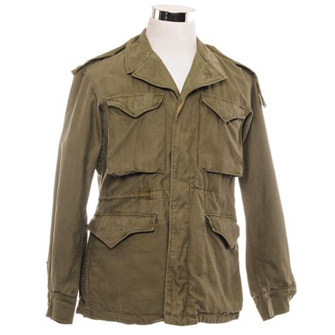 Us Army M 1943 Field Jacket With Hood 1944 Ww2 Size Small Rare Gear Usa