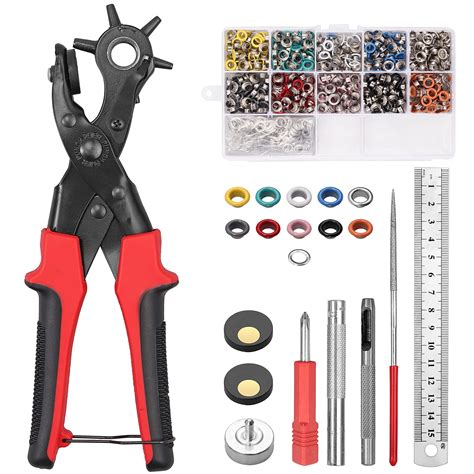 Buy Leather Hole Punch Set Kamtop Revolving Leather Hole Punch Pliers