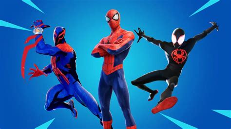 Every Spider Man Skin In Fortnite And How To Get Them All