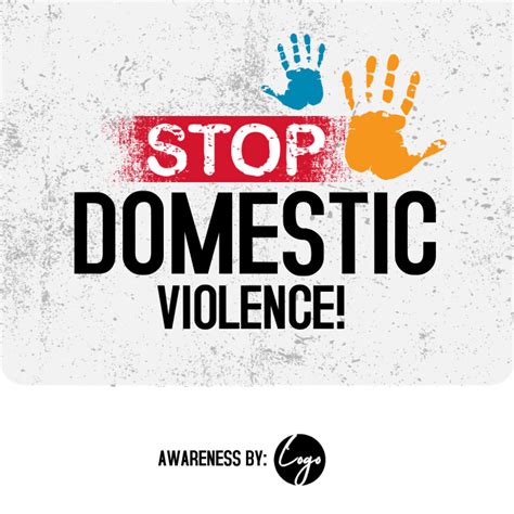 Domestic Violence Post Template Postermywall
