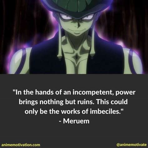Best Hunter X Hunter Meruem Quotes In 2023 Learn More Here Quotesenglish5
