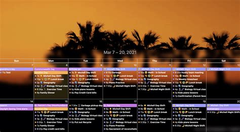 Digital Calendar Display Mango Display