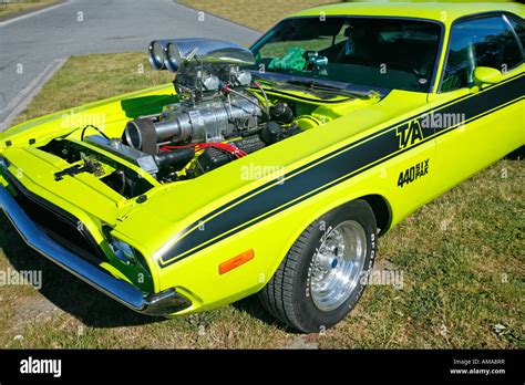 Dodge Challenger Supercharged V8 Hi Res Stock Photography And Images