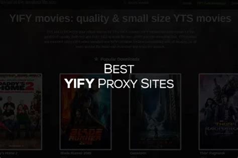 YIFY Proxy Sites 2020 20 Best YTS Proxy And Mirror Sites In 2020