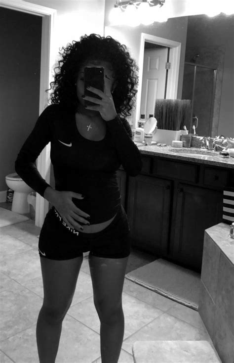 truubeautys💧 pretty pregnant pregnant black girl cute maternity outfits