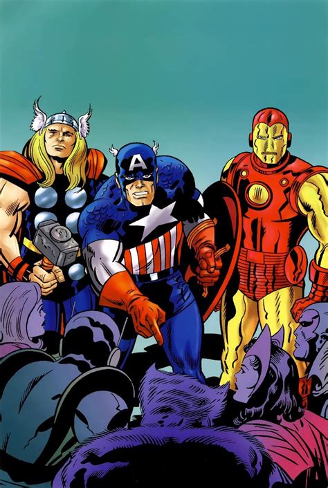 Jack Kirbys Original Avengers Comic Vine With Images Marvel