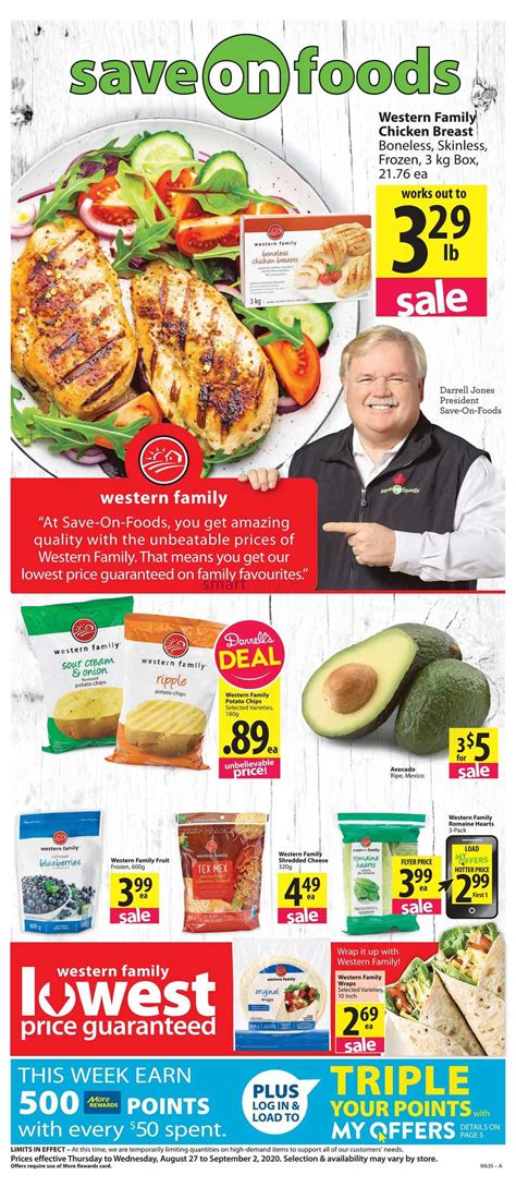 Save On Foods Bc Flyer August 27 To September 2