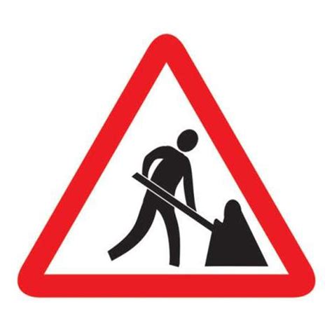 Road Sign Men At Work Mark One Hire