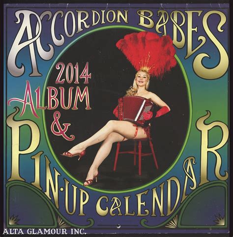 Accordion Babes 2014 Album And Pin Up Calendar Renee De La Prade