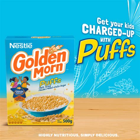 Instead, you need to find and gather this item in the game. Nestle hits the market with New Golden Morn Puffs ...