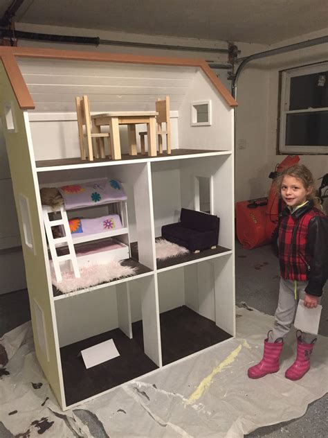 ana white american girl dream dollhouse diy projects