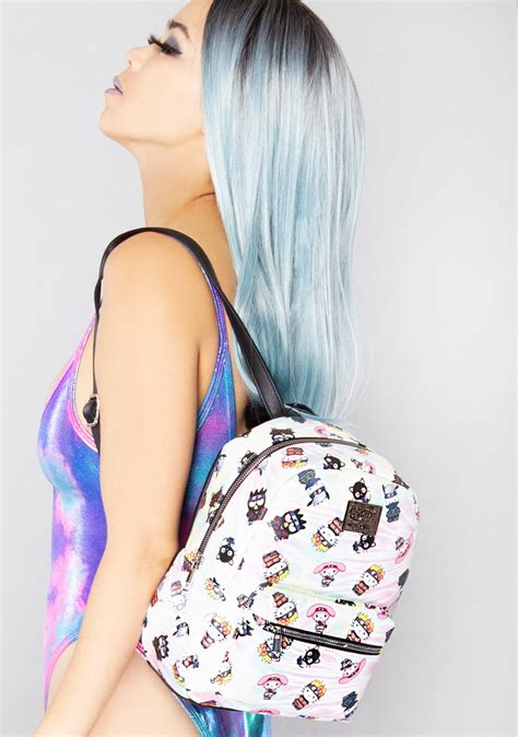 Shop Bioworld X Naruto Hello Kitty Tie Dye Mini Backpack On Get Up To
