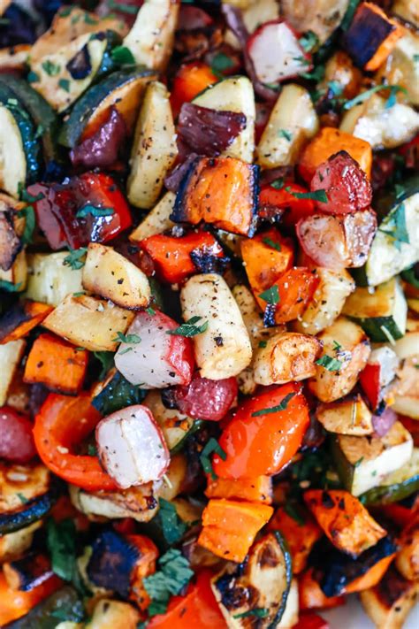 Simple Balsamic Roasted Vegetables Make An Easy And Amazingly Flavorful